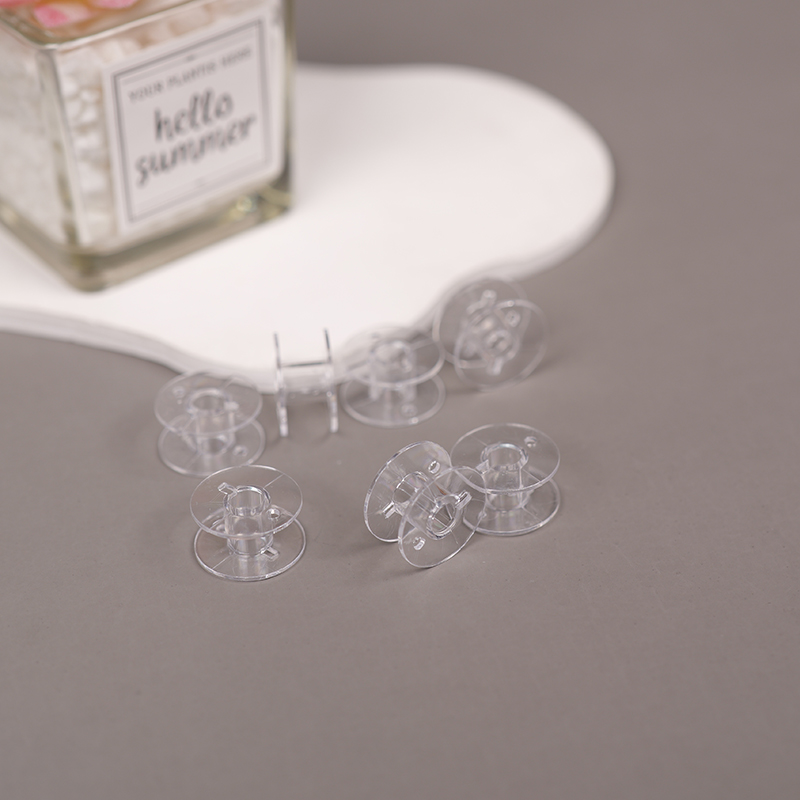 家用 透明 缝纫机塑料梭芯绕线心 梭心 线圈线轴底线配件老式锁芯
