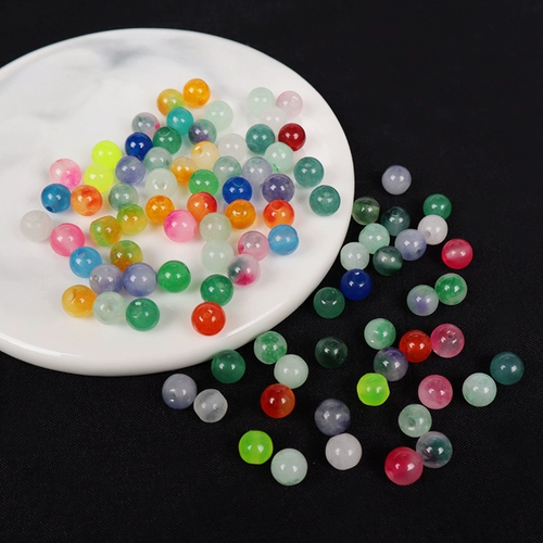 Аксессуары, серьги ручной работы, браслет, китайская шпилька, аксессуар для волос, бусины из нефрита, DIY, 6мм