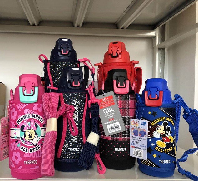 日本本土膳魔师FFZ- 501F/FHT/FJS-1002F/1500F超轻保温运动水壶