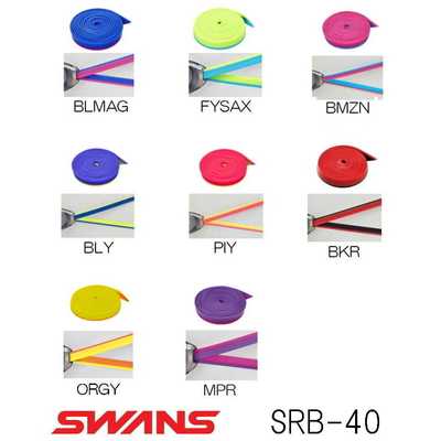 日本进口SWANS双色泳镜带替换装