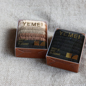 8条装 基础款 小肠发绳褶皱布艺黑色咖色扁形皮筋发圈头绳