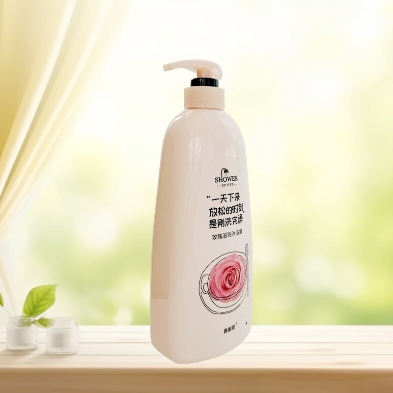 专柜正品真丽斯玫瑰滋养沐浴露1l 补水保湿滋润温和清洁持久留香