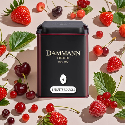 法国进口草莓覆盆子红果调香红茶