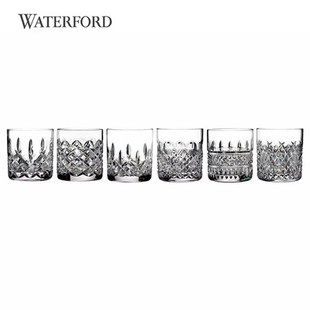 Waterford沃特福德 Lismore 鉴赏家系列威士忌酒杯6只装 礼盒装