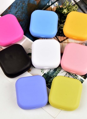 隐形眼镜盒 迷你眼镜盒 便携式美瞳伴侣盒XCL028  眼瞳护理盒子