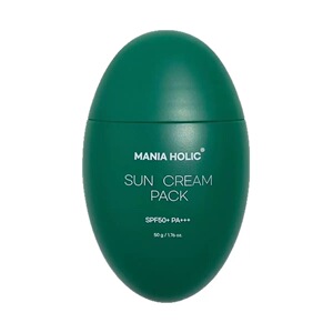 MANIA HOLIC茉妮娅霍丽防晒霜隔离防护乳清爽保湿防紫外线耐水汗