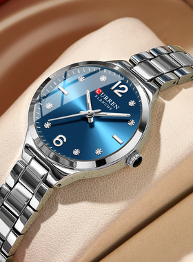 CURREN/9105手表女款2025年新款女生学生考试轻奢小众女士Watch