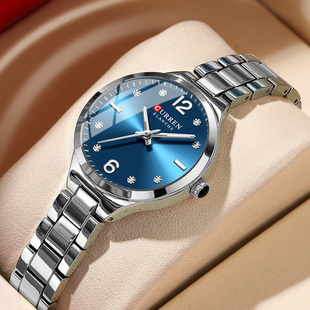 CURREN/9105手表女款2025年新款女生学生考试轻奢小众女士Watch