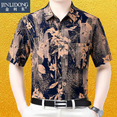 衬衫印花时尚休闲上衣