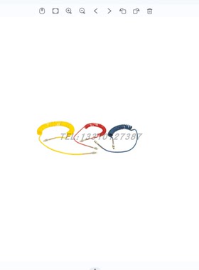 原装Legris乐可利 聚酯PU螺旋管2m 1472U10 03 13  1472U100313