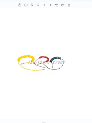 原装Legris乐可利 聚酯PU螺旋管2m 1471U10 04 13  1471U100413