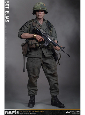 DAMTOYS 1/6 野战排 伊莱亚斯中士 可动人偶 DMS047 定金