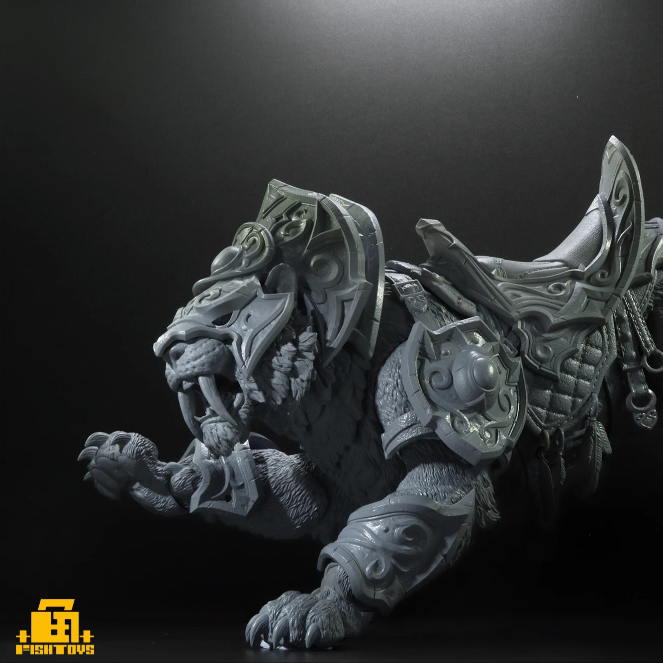 FISHTOYS 鱼玩 战虎精灵盔甲 1/12 可动人偶坐骑 先行定金