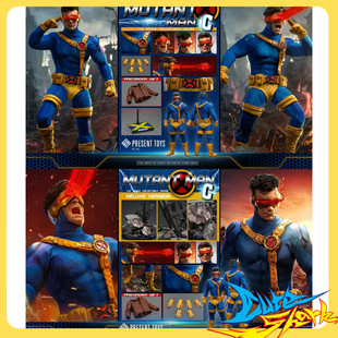 PRESENT TOYS 1/6 镭射眼 可动人偶 PT-sp70 PT-sp71 现货