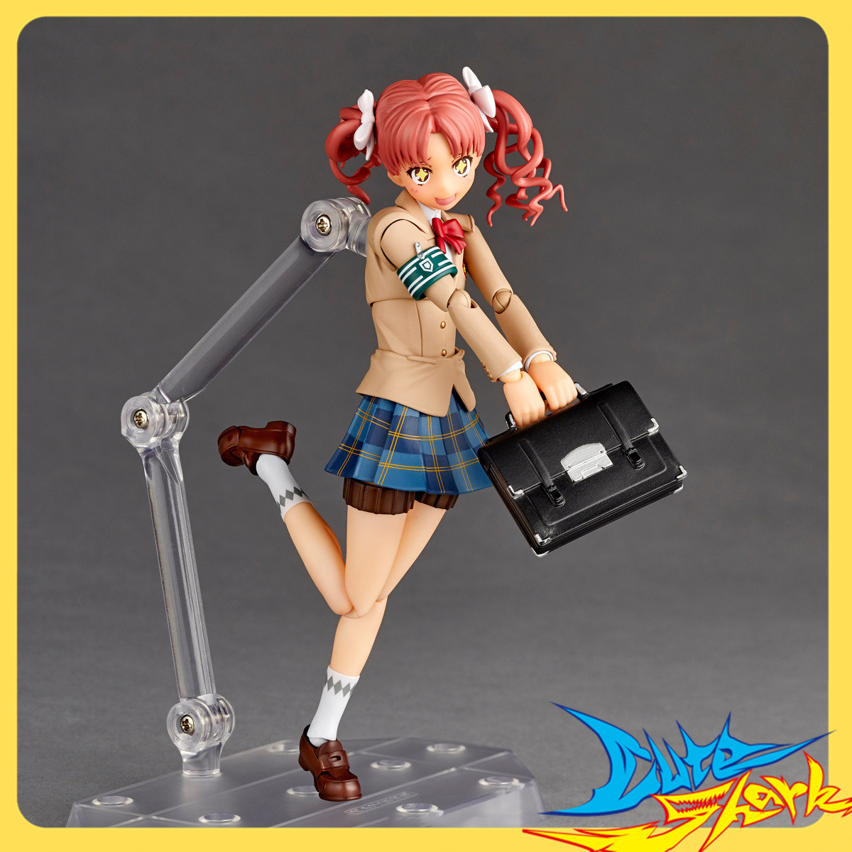 海洋堂 转轮科技 山口式 超电磁炮T 白井黑子 冬服 手办 现货