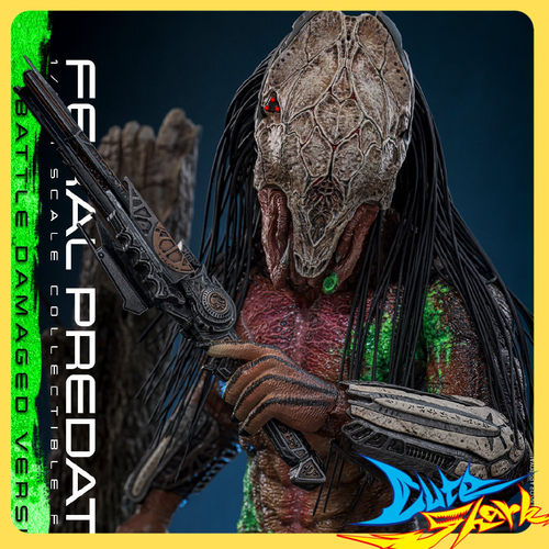 HT HotToys 1/6 铁血战士 狂暴铁血战士 战损版 TMS173 定金