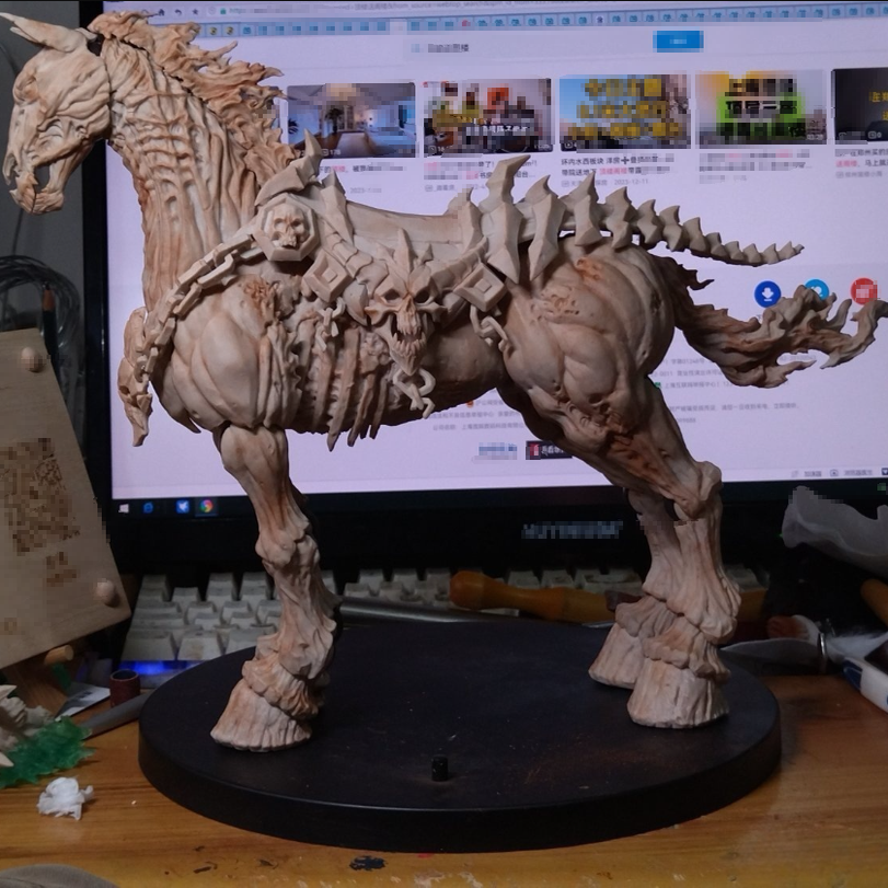 魔火工作室 深渊骑士马 坐骑 可动手办 先行定金,模玩/动漫/周边/娃圈三坑/桌游,手办/手办景品,淘宝优惠券,粉丝福利购,淘宝优惠卷