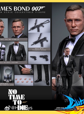 HT HotToys 1/6 007 无暇赴死 詹姆斯 邦德 可动手办 MMS803 补款
