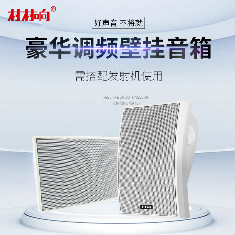 壁挂音响室内教室音箱校园公共广播系统咖啡厅商场音乐广播喇叭