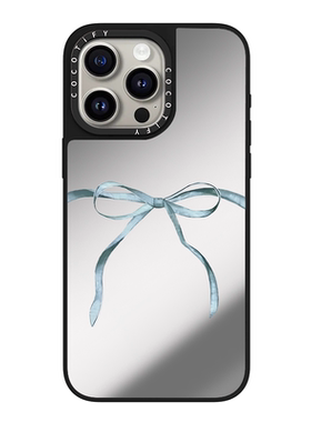 C家 联名艺术高级感蝴蝶结Magsafe磁吸苹果16pro适用iPhoneiPhone17promax手机壳创意潮牌15plus防摔14保护套