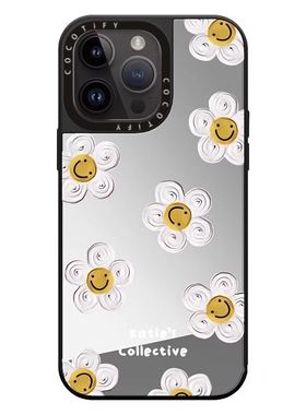 C家 联名高级感白色奶油小雏菊Magsafe磁吸苹果16Pro适用iPhone17ProMax手机壳创意潮牌15plus防摔14保护套13