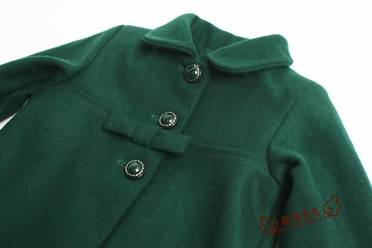 Manteau pour fille GIMETTONI en laine - Ref 2162375 Image 4