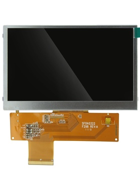 4.3寸显示屏FX040322DSSWBG01 VFI P/N#:DPL00030液晶屏
