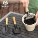 沃施儿童木柄铁铲子户外挖土小种菜种花玩具小号挖沙工具三件套
