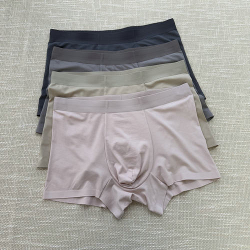 裸穿一样舒服！精选60支莫代尔舒适透气蚕丝裆部无痕男士高品内裤