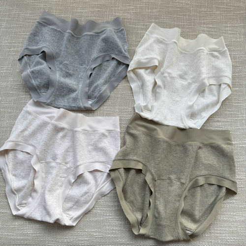 棉质面料高弹无痕舒适无感通勤7Akang菌底档中高腰四条装内裤女