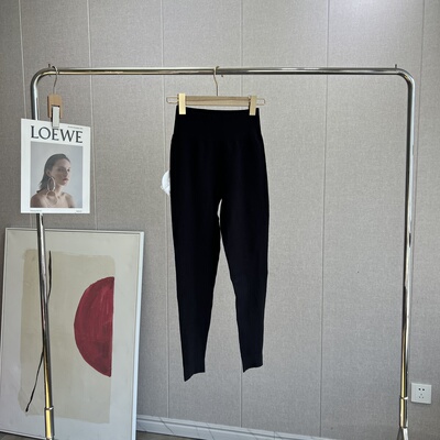 无束缚感-人手几条收!羊毛混纺不掉裆不鼓包显瘦百搭高腰打底裤