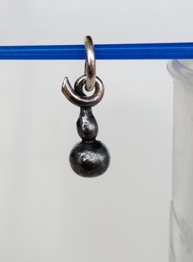 手工990足银葫芦吊坠定做女传统福禄好运