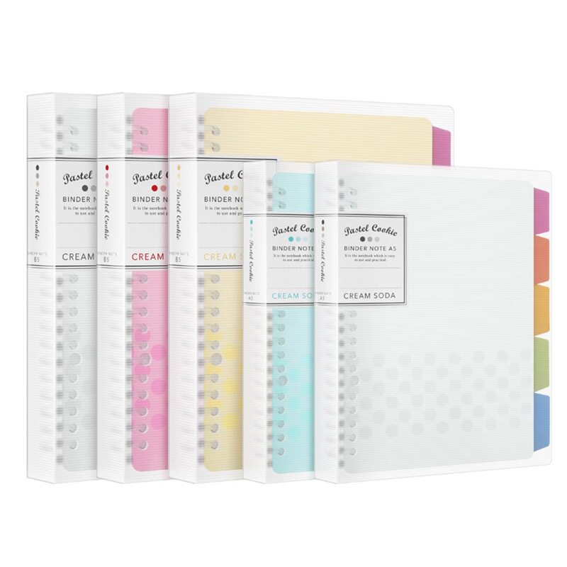 Kokuyo B5 Binder Notebook: 26-Ring Refillable System - Taobao product photo 5