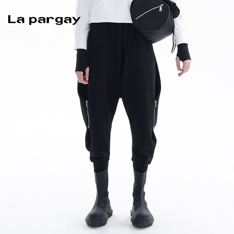 高腰街头lapargay长款