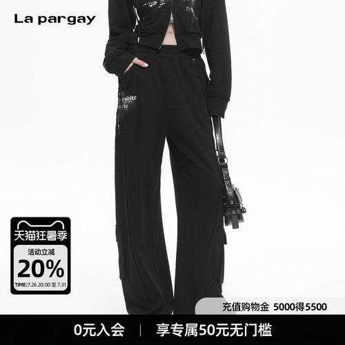 Lapargay机能多口袋工装休闲裤
