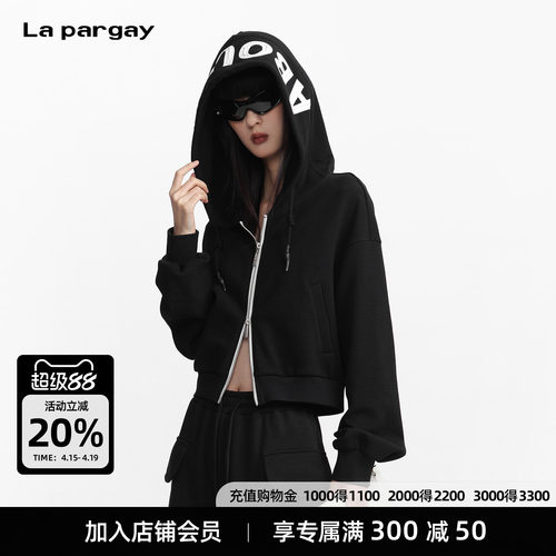 La pargay 【A to Z】宽松印花短款外套 当代街头 L75301209V