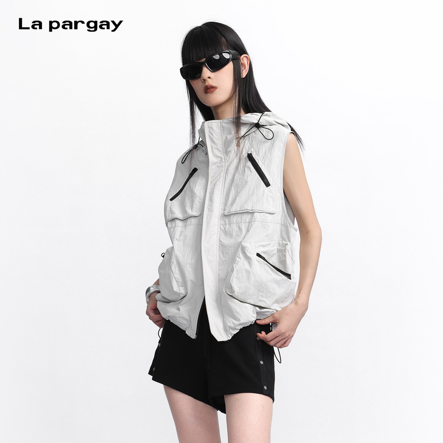 La pargay【街头末幕】轻户外机能工装马甲 抗皱耐穿 L75301401S