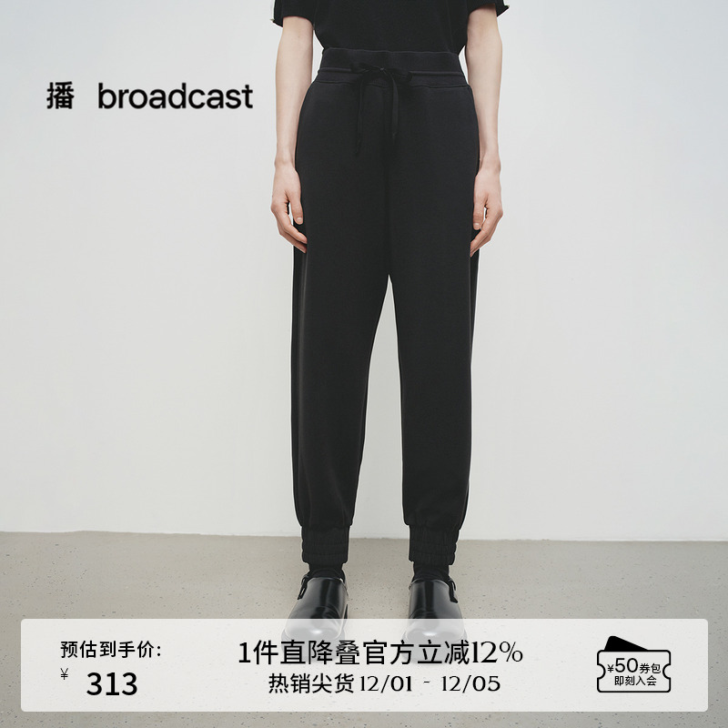 松紧编织腰加立体抽绳系带