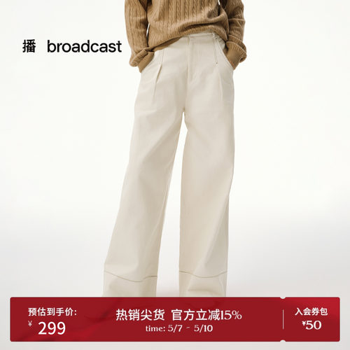 简约净面牛仔