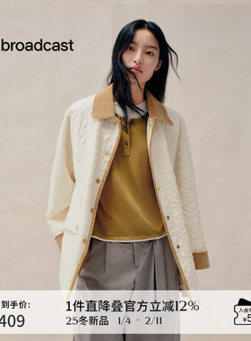 播商场同款优雅知性短外套女秋冬新款休闲宽松上衣BDS4PD3599