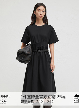 播商场同款不规则设计连衣裙女夏季优雅气质长裙BDR3LD1962