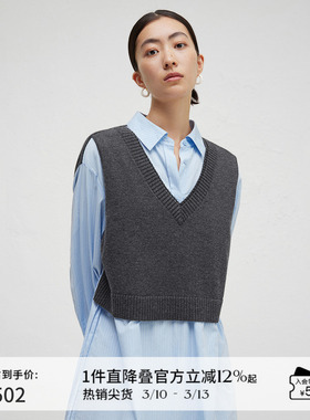 播商场同款撞色拼接连衣裙女24春秋休闲宽松长裙BDR3LD1959