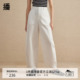 显瘦百搭直筒长裤 播高腰休闲裤 女夏季 DDR2KD5565