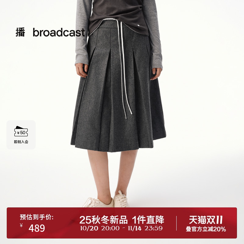学院风百褶