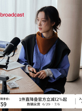 【倪妮同款】播时髦连帽慵懒马甲女秋季新款休闲外套BDS3MD3036