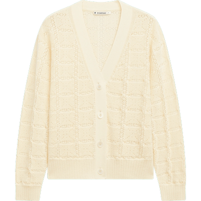 播针织开衫女夏季气质别致复古镂空针织外套DDR2UD5404