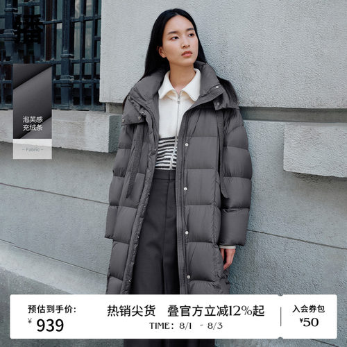 温暖舒适连帽半高领，质感顺色拉链