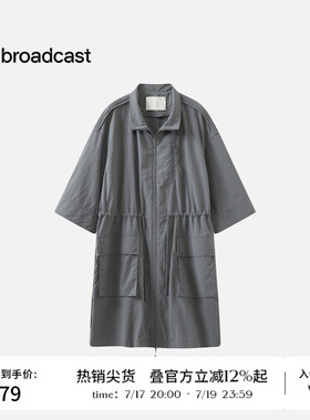 【商场同款】播26春夏轻户外机能风防泼水短袖连衣裙BDT1LD1103
