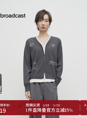 【100%羊毛】播商场同款法式假两件针织毛衣女春季BDS1UD1092
