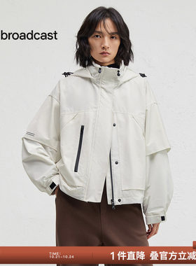 【90白鹅绒】播冬季短款户外风机能感羽绒服女防寒外套BDR4RD4107
